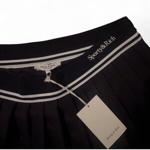 Sporty & Rich pleated skirt